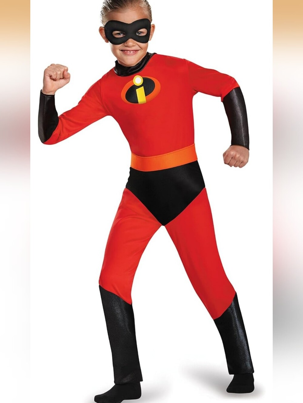 NWT Disney Pixar The Incredibles Dash Costume Toddler Size 3T-4T